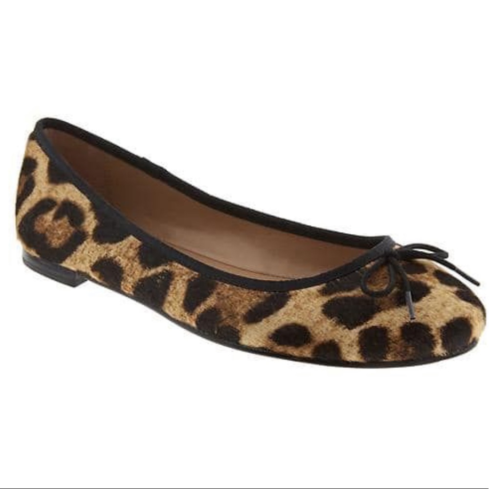 NWB Banana Republic Leopard Robin Flat Sz 9